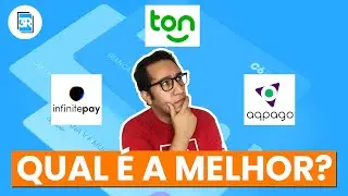 TON | INFINITE PAY | AQPAGO | QUAL E QUANDO ESCOLHER? | 3RMS TECH
