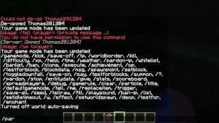 Mincraft Force Op 1.8.7