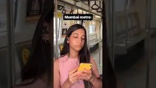 Delhi metro ka har roz koi video #viral hota hai😂 #mumbai #delhi #metro #comedy #funny #train #lol