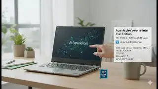 Acer Aspire Vero 16 Review | Intel Core Ultra 7 155U AI Laptop with Touch Display