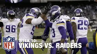 Adrian Peterson 80-Yard TD + Terrence Newman INT = Vikings Win! | Vikings vs. Raiders | NFL