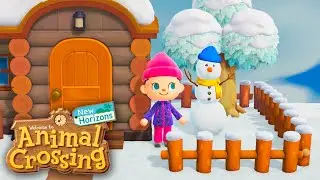 Зима пришла! | Animal Crossing | Прохождение №77