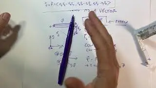 Torque is a Vector - using the cross product
