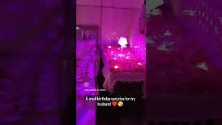 A Birthday surprise for my Love❤️ #trendingnow #pakistaniweddinghighlights #weddingday