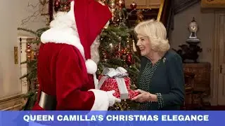 Queen Camilla&rsquo;s Christmas Tradition | Elegant Fashion & Touching Moments