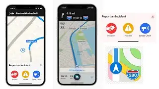 How to Report Traffic Accidents, Hazards, and Speed Checks in iOS 15 on Apple Maps
