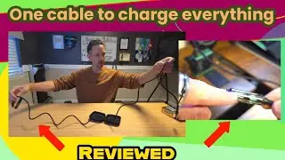 MFish Armored Dragon II 4in1 Cable unboxing & Review | 240W Max super Fast Charging for All Devices
