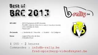 Trailer Best of BRC 2013 [HD] by b-rally.be & FSV