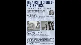 The Architecture of Blair House Character and Context