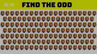 🧠 Find the Odd One Out | Can You Spot It?