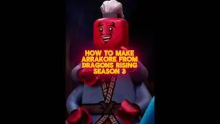 How to Make an Arrakore Minifigure #arrakore #ninjago #dragonsrising #lego #minifigure #minifig #nya
