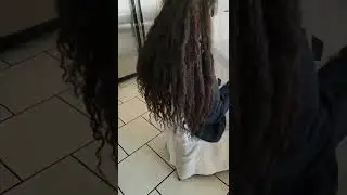 LONG HAIR WASH DAY mixed hair mixed girl hair