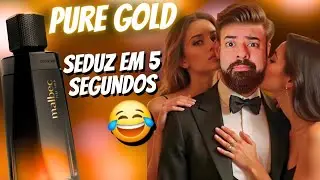 MALBEC PURE GOLD - O perfume de FEROMONIOS que seduz em 5 segundos KKKKK - PRIMEIRAS IMPRESSÕES