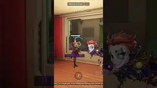 Sigma and Moira interaction - Overwatch 2