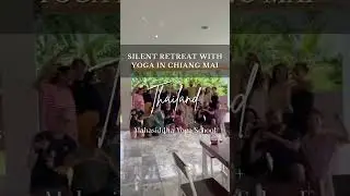 Silent Retreat with Yoga in Chiang Mai, Thailand #retreat #yoga #meditation #massage #chiangmai #spa