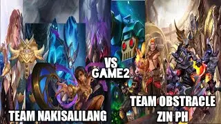 A.L.M .71 - TEAM NAKISALILANG VS TEAM OBSTRACLE ZIN PH GAME 2