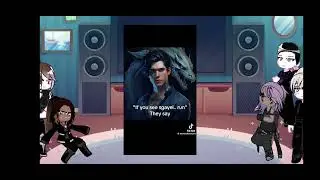 Gacha react to  fourth wing