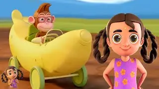 Babu Ki Gadi Chali Zoom Zoom, बाबू की गाड़ी चली ज़ूम ज़ूम, Hindi Cartoon and Kids Songs