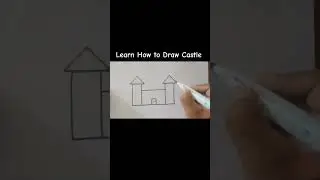 How to Draw a Castle | Easy Tutorial for Beginners.