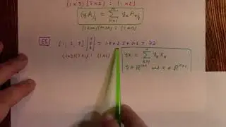 Applied Linear: L4: Index Notation and Matrix Arithmetic, SNOW DAY, 1-26-26