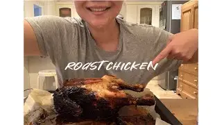 ASMR MUKBANG EATING A WHOLE ROAST CHICKEN/savage eating