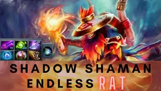 Dota2 Shadow Shaman Turbo Hard Game : RAT Time New meta