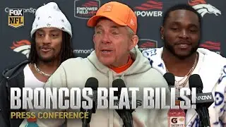 Sean Payton on Denver Broncos' win over Bills, Bo Nix's injury and more 🏈 NFL on FOX
