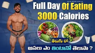 full day of eating 3000 calories| for muscle building | bulking| shiva fitness