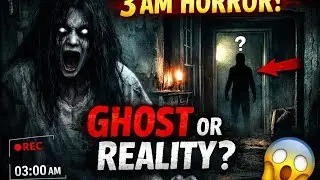😱 3 AM Horror | Ghost or Reality? | Scary Video#HorrorVideo#ScaryVideo#RealHorror#GhostCaughtOnCamer