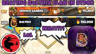We Beat BOLTRIX&rsquo;s Clan in BTDB2! 🔥 (Top 1 Clan Showdown)