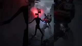 Shiren head vs Robort #sirenhead #usashorts#united kingdom #United States
