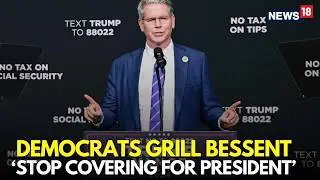 LIVE | Maxine Waters and Treasury Secretary Scott Bessent Clash Over Trump’s Economic Agenda | N18G