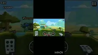 Rotator vs Rally car who won | hill climb racing 2 #shorts