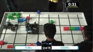 2015 VEXIQ Midd Q55 -  (514B 11020H) 136 - VEX-IQ Middle School-VEX Worlds 2015