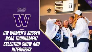 UW Women's Soccer NCAA Tournament Selection Show watch party and interviews, 2025