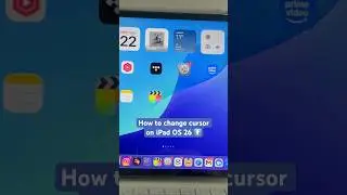 Как изменить курсор iPad OS26 #ipad #ipadpro #appleipad #ipados26