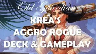 Krea's Aggro Rogue (Hearthstone Saviors of Uldum deck and gameplay)