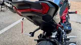 Desmontaje🔧portamatricula Kawasaki Z900 2025🔥🔥 #puig #z900 #portamatricula