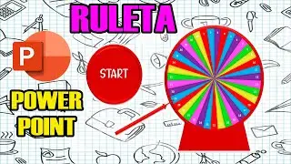 Como hacer una ruleta en powerpoint para hacer tus clases virtuales mas divertidas de manera facil