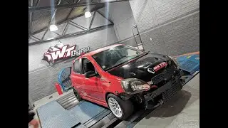 Vitz RS on Dyno