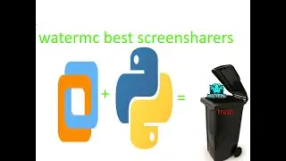 Bypassing A Screenshare In Water With Python Autoclicker  #115 - Bypass in a Virtual Machine
