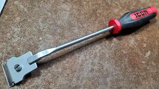 Harbor Freight Icon Professional Razor Blade Scraper Review