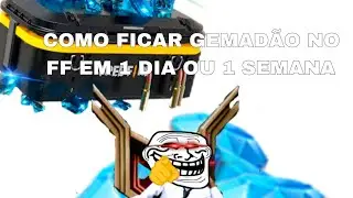 METODO ATUALIZADO DE NATAL DE COMO FICAR GEMAD&Atilde;O NO FF EM 1 DIA OU 1 SEMANA(dentro do proprio ff)