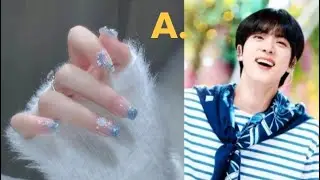 Choose your beautiful nails and jinu oppa cute pic 🥰🥰😘😍#viral #trending  #bts #hindisong 