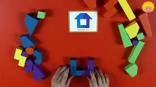 Super Hero and House - Mindware Block Buddies / IQ Development Game