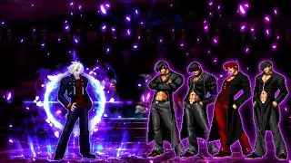 [KOF Mugen] True Kychiel VS. Iori Team