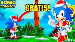 DLC GRATUITA PRO SONIC SUPERSTARS! Pegue o Visual Sonic de Natal!