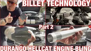 Установка двигателя BILLET TECHNOLOGY для DURANGO HELLCAT, часть 2 &mdash; перспектива Ral Hellcat😎👍