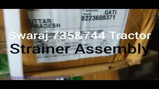 Unboxing Swaraj 735&744FE Strainer Assembly Hydrolic filter @ Technical Krishiking Abhishek