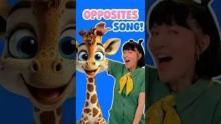 The BIG SMALL SONG 🐘🐁 | Learn Opposites | Kids Songs